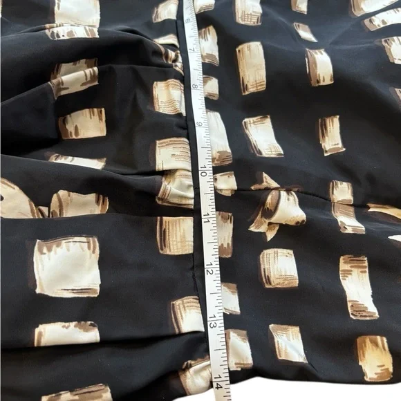 Valentino Strapless Black and Cream Dress Size 2 XS - Picture 12 of 12